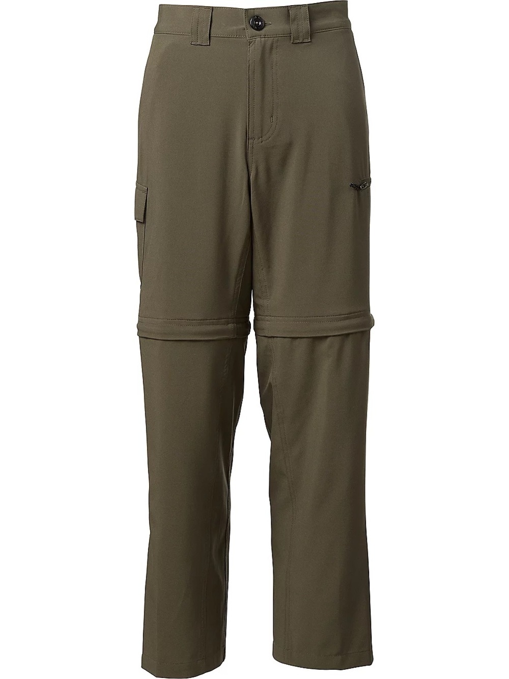 Magellan Outdoors Boys' FishGear Overcast ZipOff Pants Olive Night M NWT